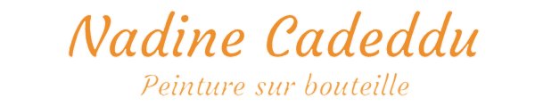 bouteille peinte nadine cadeddu
